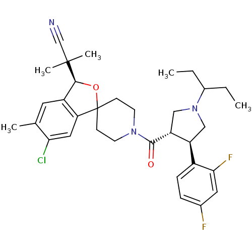 Chemical structure of BindingDB Monomer ID 50323444