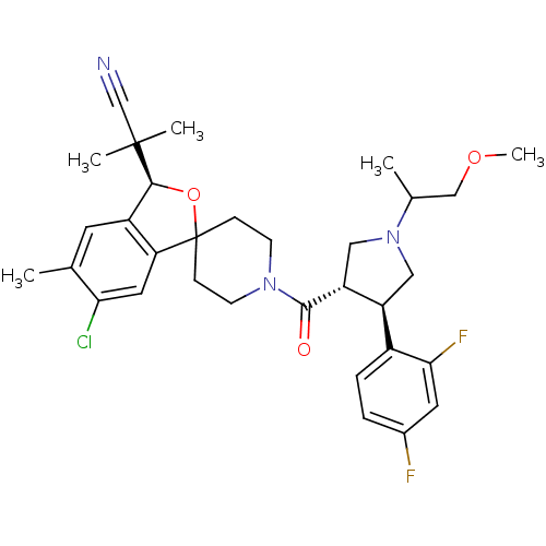 Chemical structure of BindingDB Monomer ID 50323445