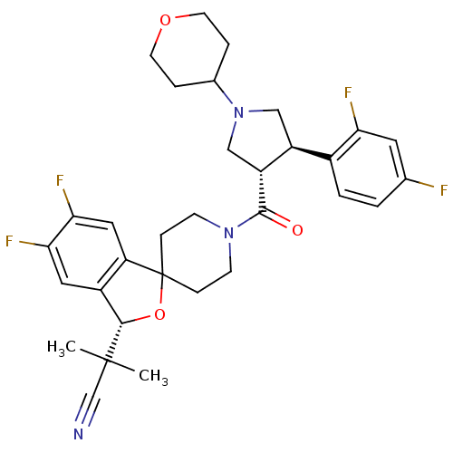 Chemical structure of BindingDB Monomer ID 50323449