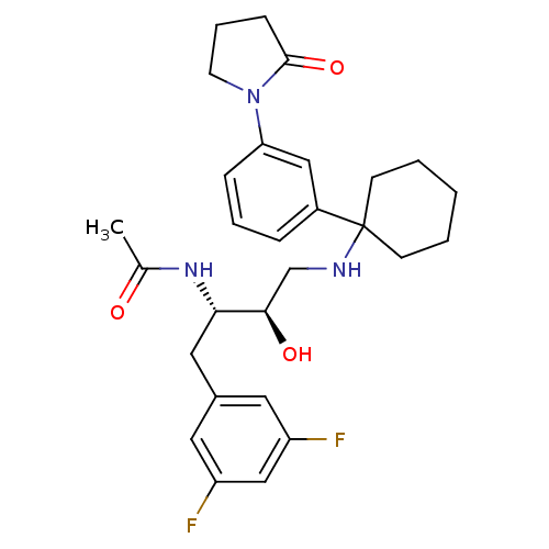 Chemical structure of BindingDB Monomer ID 50323492