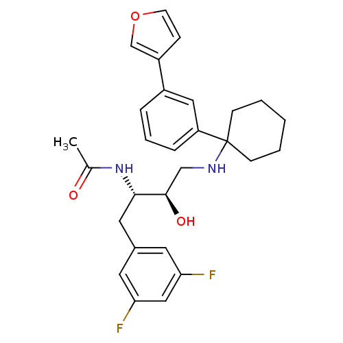 Chemical structure of BindingDB Monomer ID 50323501