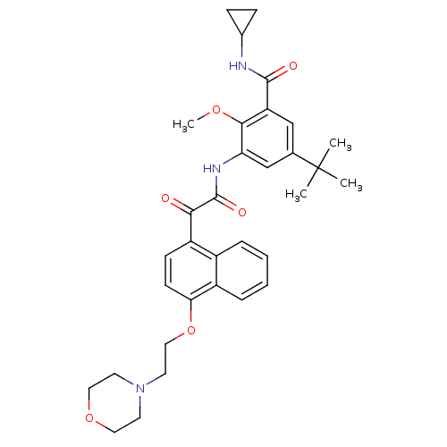 Chemical structure of BindingDB Monomer ID 50323655