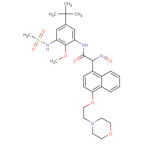 Chemical structure of BindingDB Monomer ID 50323656