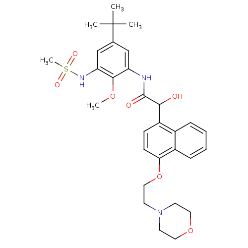 Chemical structure of BindingDB Monomer ID 50323657