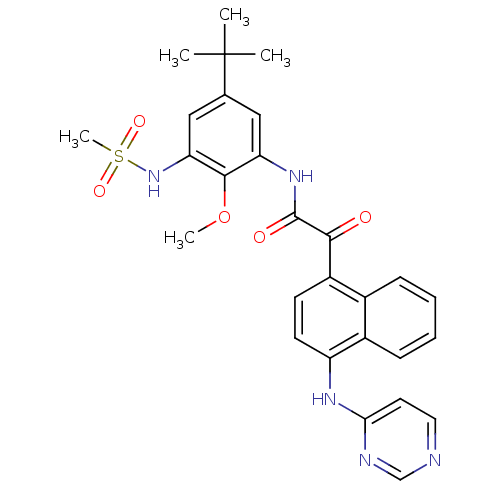 Chemical structure of BindingDB Monomer ID 50323659