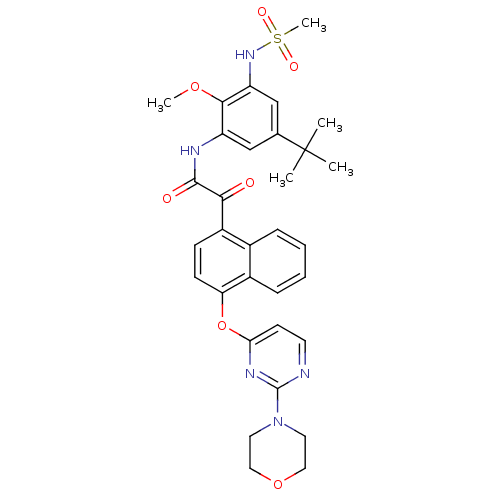 Chemical structure of BindingDB Monomer ID 50323662