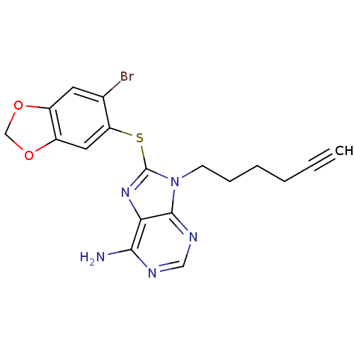 Chemical structure of BindingDB Monomer ID 50323779