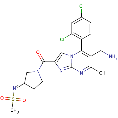 Chemical structure of BindingDB Monomer ID 50324523