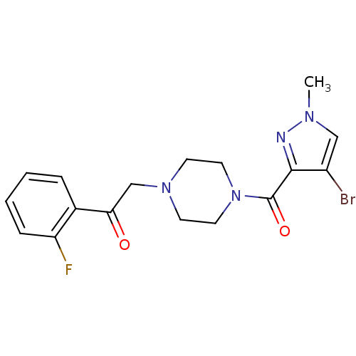 Chemical structure of BindingDB Monomer ID 50324556