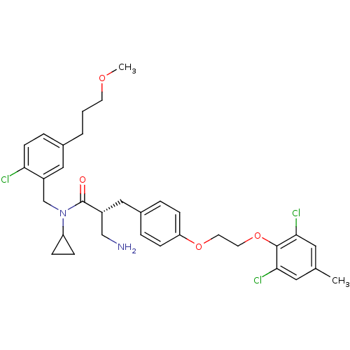 Chemical structure of BindingDB Monomer ID 50325178