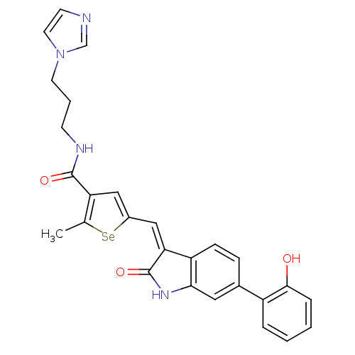 Chemical structure of BindingDB Monomer ID 50325282