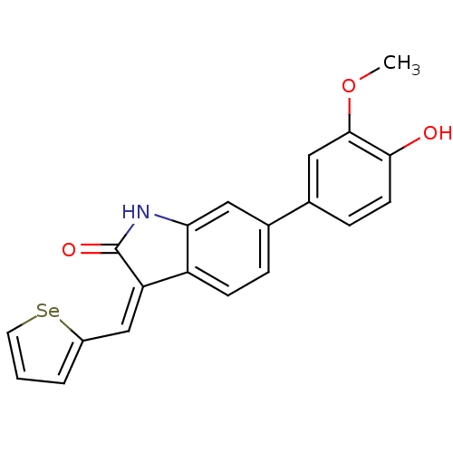 Chemical structure of BindingDB Monomer ID 50325283