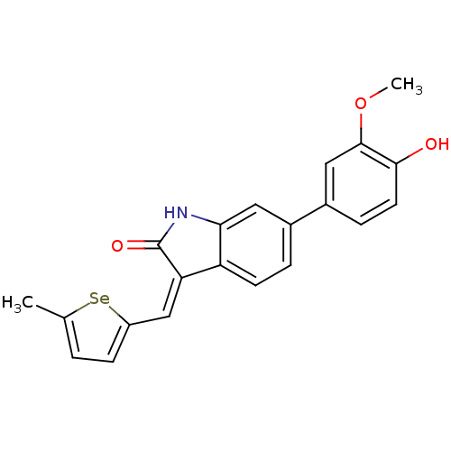 Chemical structure of BindingDB Monomer ID 50325284