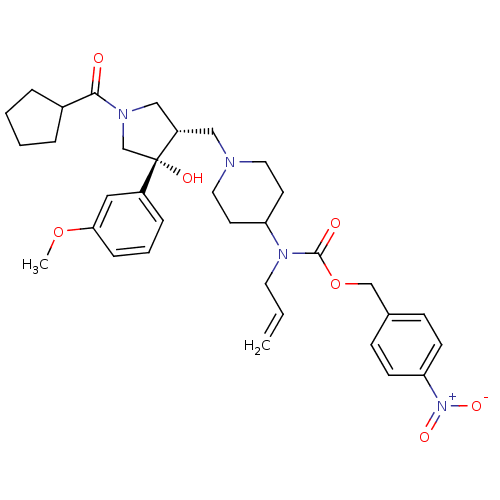 Chemical structure of BindingDB Monomer ID 50325315