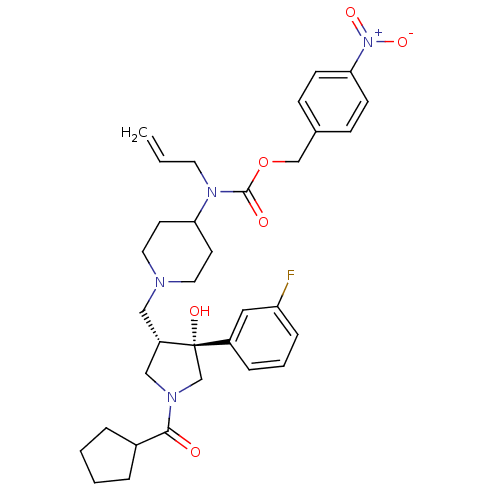 Chemical structure of BindingDB Monomer ID 50325317