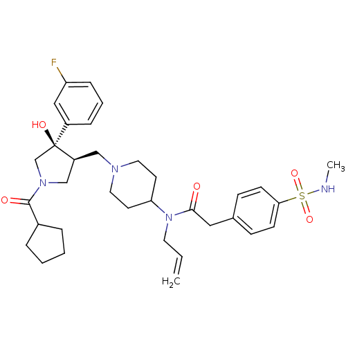 Chemical structure of BindingDB Monomer ID 50325321