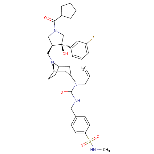 Chemical structure of BindingDB Monomer ID 50325327