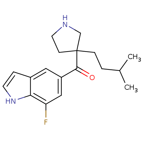 Chemical structure of BindingDB Monomer ID 50325619