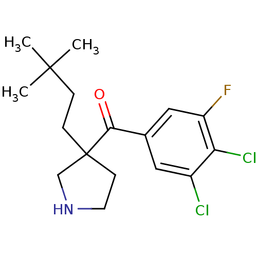 Chemical structure of BindingDB Monomer ID 50325623