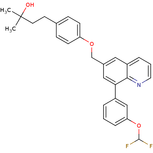 Chemical structure of BindingDB Monomer ID 50325786