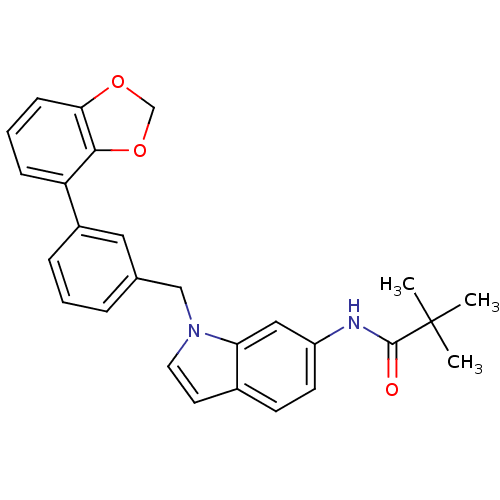 Chemical structure of BindingDB Monomer ID 50325884