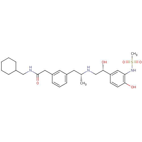 Chemical structure of BindingDB Monomer ID 50326548