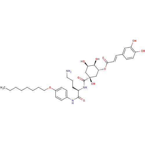 Chemical structure of BindingDB Monomer ID 50327021