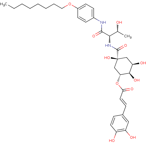 Chemical structure of BindingDB Monomer ID 50327023