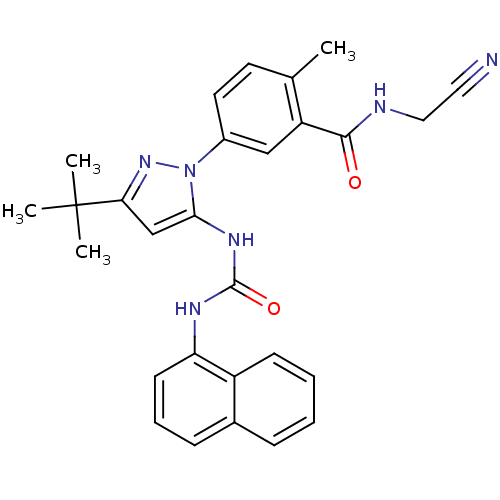 Chemical structure of BindingDB Monomer ID 50327180