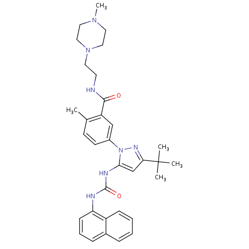Chemical structure of BindingDB Monomer ID 50327183