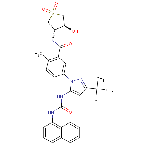 Chemical structure of BindingDB Monomer ID 50327184