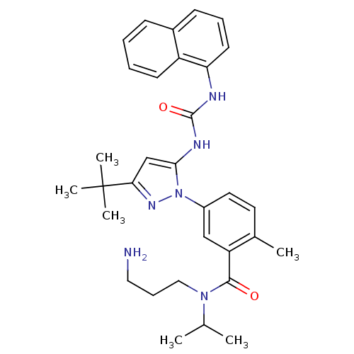 Chemical structure of BindingDB Monomer ID 50327191