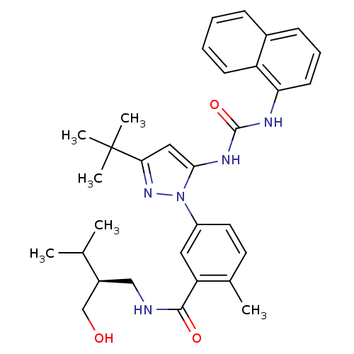 Chemical structure of BindingDB Monomer ID 50327195