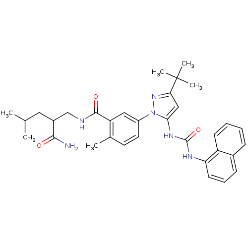 Chemical structure of BindingDB Monomer ID 50327198