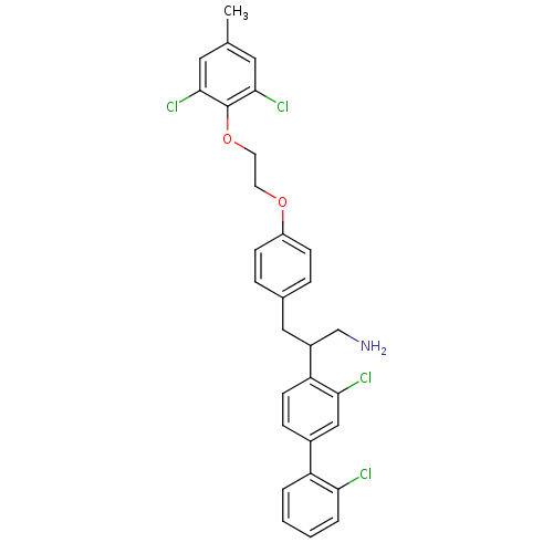 Chemical structure of BindingDB Monomer ID 50327284