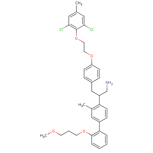 Chemical structure of BindingDB Monomer ID 50327288