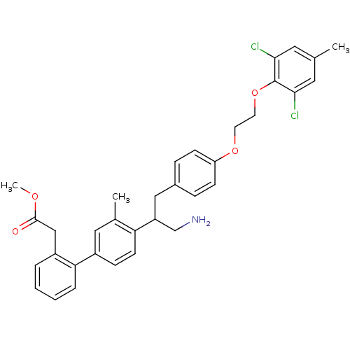 Chemical structure of BindingDB Monomer ID 50327289