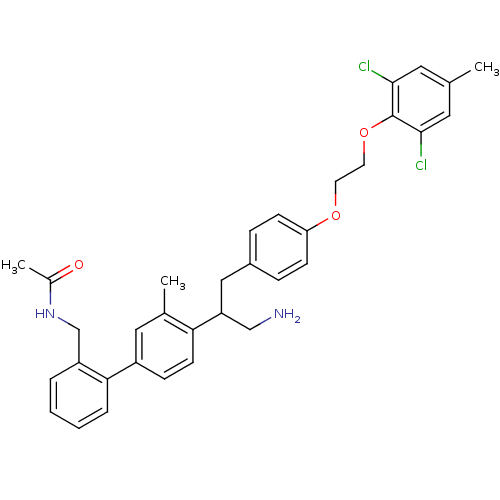 Chemical structure of BindingDB Monomer ID 50327294