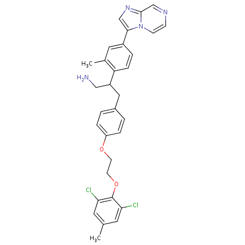 Chemical structure of BindingDB Monomer ID 50327297
