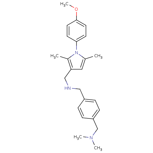 Chemical structure of BindingDB Monomer ID 50327304