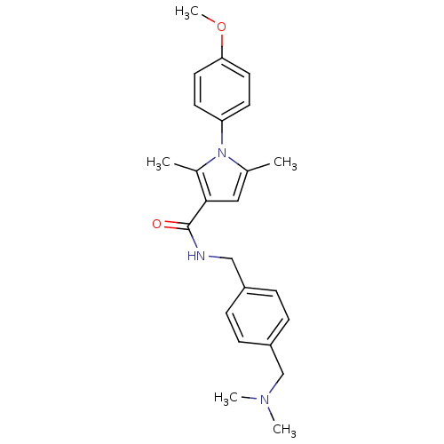 Chemical structure of BindingDB Monomer ID 50327306