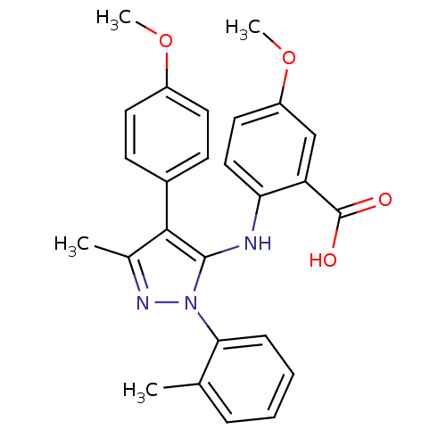 Chemical structure of BindingDB Monomer ID 50327329