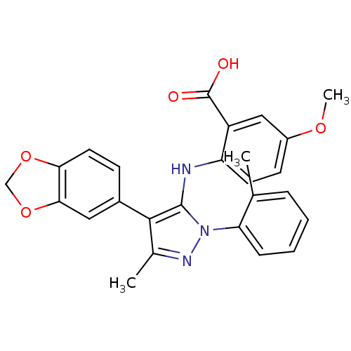 Chemical structure of BindingDB Monomer ID 50327331