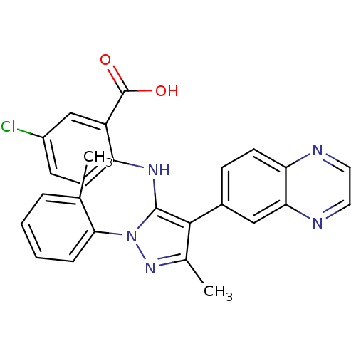 Chemical structure of BindingDB Monomer ID 50327334