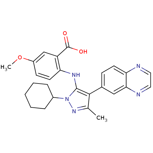 Chemical structure of BindingDB Monomer ID 50327338