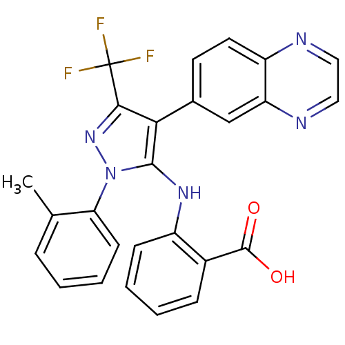 Chemical structure of BindingDB Monomer ID 50327340