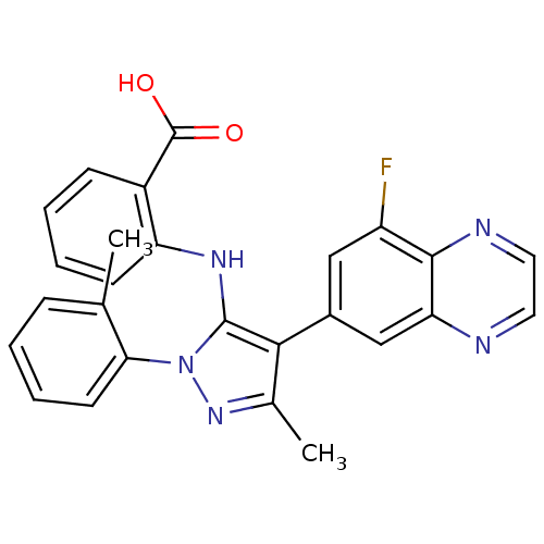 Chemical structure of BindingDB Monomer ID 50327343