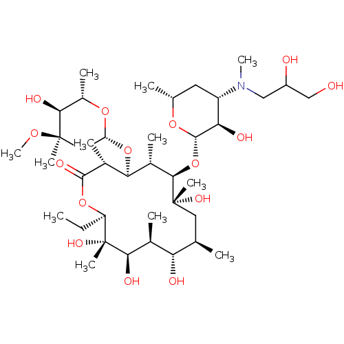 Chemical structure of BindingDB Monomer ID 50327560