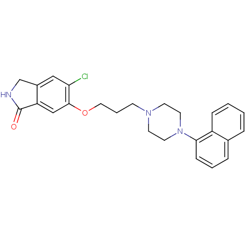 Chemical structure of BindingDB Monomer ID 50327589