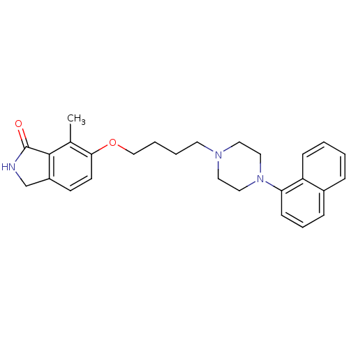 Chemical structure of BindingDB Monomer ID 50327624